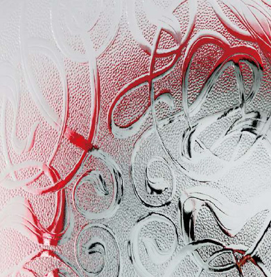 Everglade textured glass